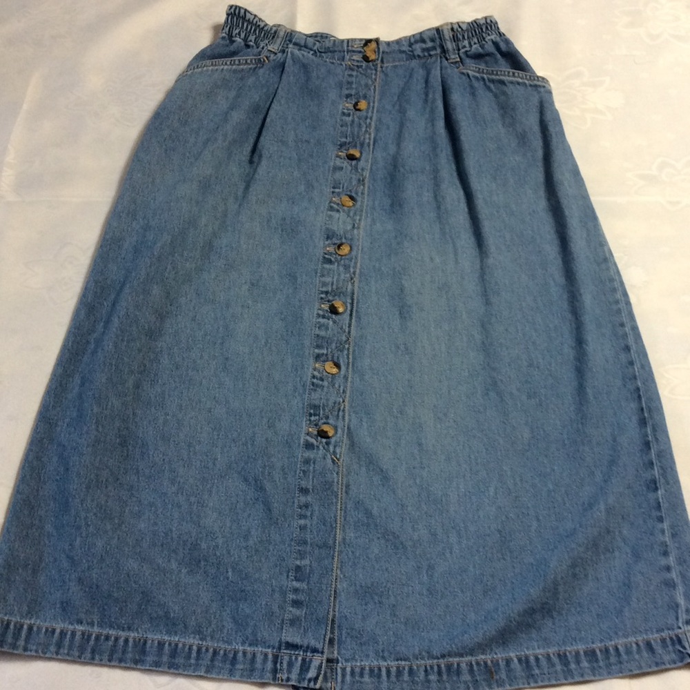 “GV Blue Jeans” casual jean skirt
